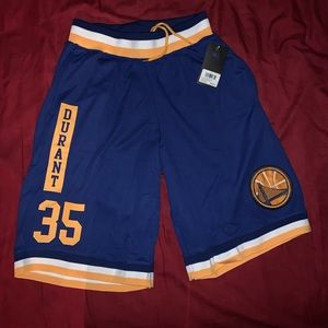Kevin Durant Golden State Warriors shorts